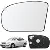 RASHION Vetro Specchietto Retrovisore Compatibile con Mercedes Classe C W203 | CL203 S203 Classe E W211 S211 Riscaldabile Sinistra