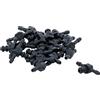 BGS 8107-20 | Set di raccordi in plastica | forma a T | 30 pz.
