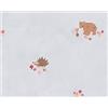Livingwalls Sfondo Living walls parati lovelyfriends carta da parati per bambini 10,05 m x 0,53 m blu colorato 303103