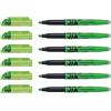 PILOT Set di 6 evidenziatori FriXion Light 3,8 mm, colore: Verde