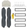 aotengou Kit di accessori di ricambio per Dreame D10s D10s Pro D9 Max Gen2 Robot Aspirapolvere 16 Confezioni 2 Spazzole principali, 4 Filtri, 6 Spazzole Laterali, 4 Panni Mop