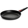 Woll USA, padella Woll Nowo Titanium, con manico sganciabile, Alluminio pressofuso, Black, 11-Inch