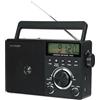 Retekess TR635 Radio Portatile,FM/AM/SW Multibanda Radio Batteria Ricaricabile,Altoparlanti,Jack Per Cuffie,Grande Manopola,Adatta Agli Anziani,Regalo(Nero)