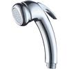 READY Soffione doccia ABS 1/2 On/Off regolabile doccetta da campeggio doccia cromata per barche, roulotte, camper