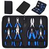 Shynek Set di 8 pinze per la creazione di gioielli, set di micro pinze per la creazione di gioielli