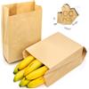 Majillux 100 Sacchetti Di Carta Kraft 18 x 31 x 10 cm Per Asporto