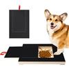 Zuimei Tagliere per unghie per cani, multifunzione, lima per unghie per cani, tappetino per macinare le unghie dei cuccioli, robusto tagliere per zampe di cane con scatola per snack integrata per