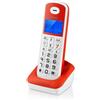 BRONDI Telefono Cordless Brondi Bravo Style Digital Bianco/rosso