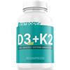13: e protein import Bestbody Vit D3+k2 Vitamina D3 E Vitamina K2 90 Compresse