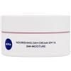 Nivea Nourishing Day Cream SPF15 crema da giorno nutriente con protezione uv per pelli secche 50 ml per donna