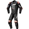 Alpinestars tuta intera in pelle Gp Plus V4 - 12 Black White - Tg 50