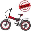 VINCO (OUTLET) BICI ELETTRICA CON PEDALATA ASSISTITA 12000 - 250W - ROSSA (MYT-20)**PUOI PAGARE ANCHE ALLA CONSEGNA!!!**