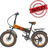 VINCO (OUTLET) BICI ELETTRICA CON PEDALATA ASSISTITA 12000 - 250W - ARANCIONE (MYT-20)**PUOI PAGARE ANCHE ALLA CONSEGNA!!!**