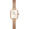 Daniel Wellington Orologio QUADRO MINI MELROSE CHAMPAGNE Daniel Wellington Donna