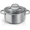 Tescoma CASSERUOLA CON COPERCHIO ø 18 CM, 2 LT "SteelCRAFT"