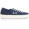 SUN68 Street Canvas Sneaker - Uomo - Navy Blue