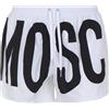 Moschino Boxer Mare In Nylon Maxi Logo