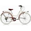Bcycles Bicicletta da donna Vintage 26 Donna 6V Bianco Bordeaux italian bike Fahrradfrau
