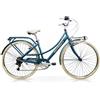 Bcycles Bicicletta alluminio da donna Vintage 28 7v blu italian bike Fahrradfrau woman
