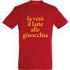 Magliette personalizzate. Maglietta unisex con frase in dialetto romano - personalizzate o neutre