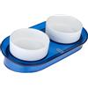 TIAKI Doppia ciotola in ceramica TIAKI Deep Sea - 2 x 400 ml, Ø 13 cm