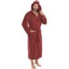 CelinaTex Florida Accappatoio, Microfibra, Chili-Rot, L