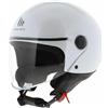 MT Helmets Casco Jer Per Moto MT Helmets Street S Colore Bianco Lucido