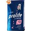 Prolife Dog Sensitive Puppy Medium Large Agnello e Riso - Sacco Da 10 kg