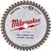 Milwaukee DISCO SEGA CIRCOLARE PROFESSIONALE PER METALLO IN CERMET CSB 165x5/8'' 48 DENTI - MILWAUKEE