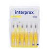 Interprox Mini 6 Scovolini Gialli Anti-Placca e Anti-Carie per spazi interdentali piccoli-medi (PHD 14) Pc Spazzolino da denti