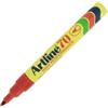ARTLINE Marcatore permanente A 70 - punta tonda - 1,50 mm - rosso - Artline (unità vendita 1 pz.)