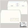 Pigna Envelopes Busta a sacco Kami Strip - con finestra - 11 x 23 cm - 100 gr - carta riciclata FSC - bianco - Pigna Envelopes - conf. 500 pezzi (unità vendita 1 pz.)