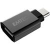 Emtec - USB 3.1 To Type-C con adattatore -1 porta USB-A 3.1 - ECADAPT600C (unità vendita 1 pz.)