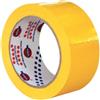 EUROCEL Nastro adesivo 350 - 5 cm x 66 m - PVC - giallo - Eurocel (unità vendita 6 pz.)