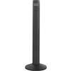 STILCASA Posacenere da esterno - diametro 11,7 cm - altezza 105 cm - alluminio verniciato - nero - Stilcasa (unità vendita 1 pz.)