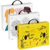 FAVORIT Valigetta polionda Smart - 27 x 37,5 cm - dorso 8 cm - fantasie assortite - Favorit (unità vendita 1 pz.)