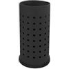 STILCASA Portaombrelli forato - diametro 24 cm - H 48 cm - 21 L - acciaio - nero - Stilcasa (unità vendita 1 pz.)