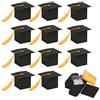 KATOOM 30 Pz Bomboniere Laurea,6 * 6 * 6cm Scatole di Caramelle Graduation,Carta per la Protezione dell'ambiente,Accessori per Feste di Laurea,Caramella,Biscotti,Stagione di Laurea