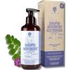 RedMoringa Shampoo Antiforfora EcoBio | Contrasta e previene la Forfora | Shampoo Dermatite Seborroica purificante | 99,5% Naturale Senza SLS e ASL | Con Moringa, Malva Nasturzio e Ortica - 250ml | RedMoringa