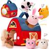 hahaland Giochi Bambino 1 Anno Montessori, Casa Morbida Animali Fattoria