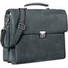 STILORD 'Johann' Borsa 24 ore uomo in pelle Valigetta ventiquattrore Cartella Portadocumenti da ufficio lavoro Borsa porta PC 15.6', Colore:antracite