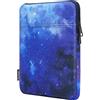 TiMOVO 9-11 Custodia per Tablet, Compatibile con iPad 11 A16 2025, iPad 10,9/10,2| Air 11, Galaxy Tab A9+ / A11 Plus 11, Borsa Protettiva Compatibile con Smart Keyboard, Cielo Stellato Blu