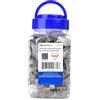 Cable Matters confez. da 100 connettore RJ45 passante cat6A (term. Cat 6A / connet. Cat6A / spine modulari RJ45/spine Ethernet/connettore di rete) per cavo Ethernet S/FTP solido o a trefoli
