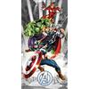 arlis Telo da spiaggia Avengers o asciugamano da bagno Avengers Marvel 70 x 140 cm in cotone (asciugamano Avengers)