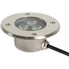 WZYJLyds Faretto Incasso A Terra Ultra Sottile 3W Faretto Luce da Pavimento IP68 Impermeabile Corpo In Acciaio Inossidabile Usato Per Marciapiede All'aperto, Terrazza, Giardino, Parco ( Colore : Bianco caldo ,