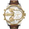 Diesel Orologio Analogico al Quarzo Uomo con Cinturino in Pelle DZ7483