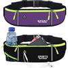 KASESSS Marsupio Running Impermeabile Sportivo con Borsa a Rete per Borraccia - Fitness e Corsa per Uomo e Donna