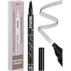 iMethod Eyebrow Pen - iMethod Eye Brown Makeup, Eyebrow Pencil with a Micro-Fork Tip Applicator Creates Natural Looking Brows Effortlessly and Stays on All Day, Black Brown