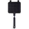 OFKPO Waffle Manuale, Stampo per cialde in alluminio per fornello con rivestimento interno antiaderente e maniglia