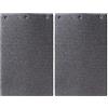 Create idea 2x Piastra Di Supporto In Carbonio Per Levigatrice 3 Fori 172x110mm 424057-1 Tappetino Di Ricambio In Carbonio Per Levigatrice Compatibile con Makita M9400B 9403 MT190 MT9